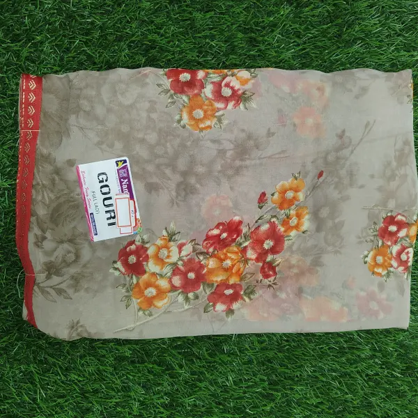 Women Comfortable Floral Saree with Contemporary Chic Appeal