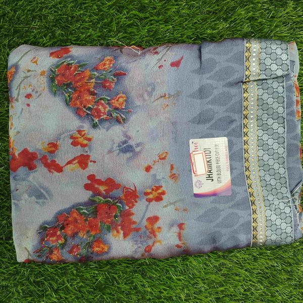 Women Linen Cotton Saree for Modern Workwear with Natural Comfort