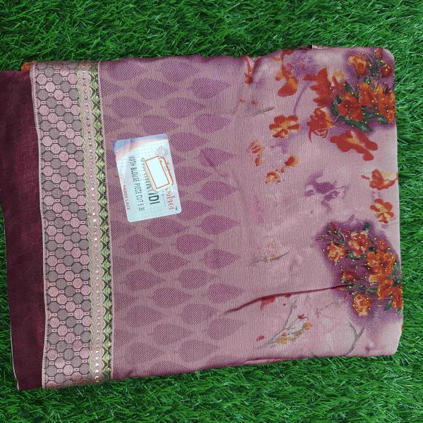 Women Fancy Cotton Saree for Glam Occasion Styling with Decorative Touch