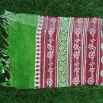 Women Elegant Casual Saree with Decorative Floral Patterns