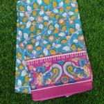 Women Comfortable Cotton Saree with Fancy Printed Style