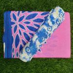 Women Elegant Printed Cotton Saree with Chic Stylish Draping