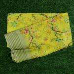 Women Comfortable Everyday Saree with Contemporary Floral Design