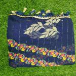 Women Stylish Soft Cotton Saree with Modern Floral Beauty