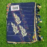 Women Stylish Soft Cotton Saree with Modern Floral Beauty