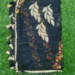 Women Lightweight Floral Saree with Stylish Casual Comfort