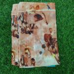 Women Graceful Printed Cotton Saree with Decorative Styling