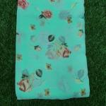 Women Elegant Office Wear Saree with Artistic Print Design