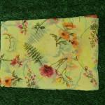 Women Premium Cotton Saree with Floral Artistic Finish