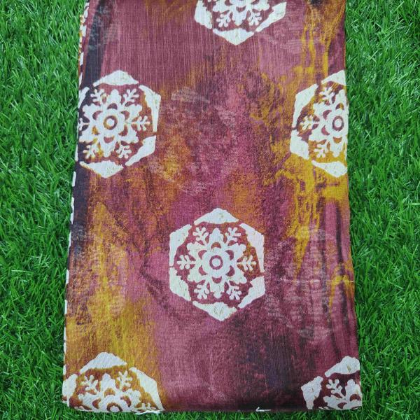 Women Premium Fancy Cotton Saree with Beautiful Texture