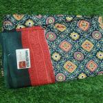 Women Soft Floral Cotton Saree with Chic Styling