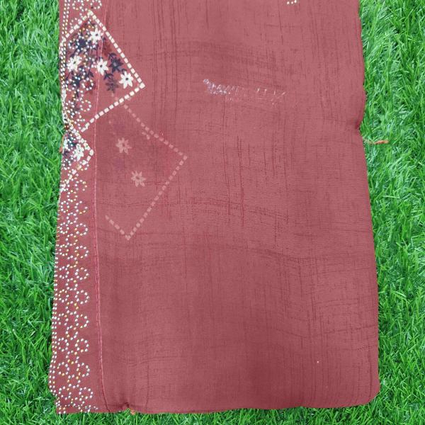 Women Artistic Fancy Saree with Breathable Lightweight Texture