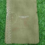 Women Chic Daily Wear Saree with Floral Border Finish