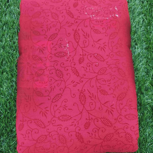 Women Floral Inspired Saree with Breathable Everyday Comfort