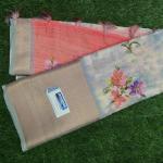 Women Party Fashion Saree with Floral Inspired Artwork