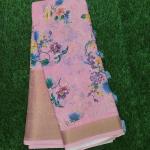 Women Chic Printed Fancy Saree with Elegant Daily Comfort