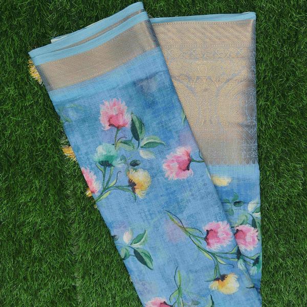 Women Premium Fancy Saree with Lightweight Cotton Comfort