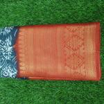 Women Ethnic Printed Saree with Breathable Cotton Blend Comfort