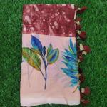 Women Printed Cotton Saree for Stylish Casual Trends with Artistic Prints