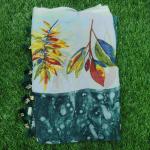 Women Linen Cotton Saree for Office Comfort with Relaxed Minimal Design