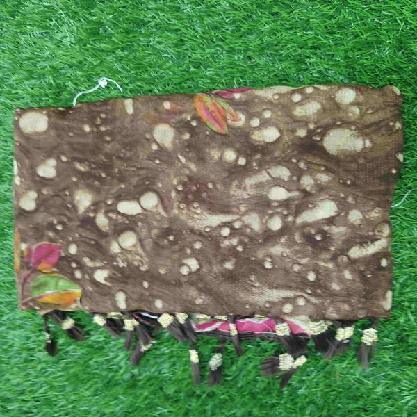 Women Fancy Cotton Saree for Festive Gatherings with Glam Border Style