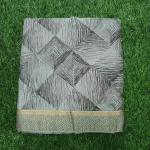 Women Linen Cotton Saree for Comfortable Daily Wear with Minimal Appeal