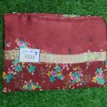 Women Linen Cotton Saree for Office Fashion with Lightweight Fabric Appeal