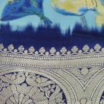 Women Modern Floral Saree with Chic Printed Fashion Appeal