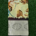 Women Stylish Fancy Saree with Comfortable Soft Cotton Feel