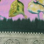 Women Floral Printed Fancy Saree with Soft Cotton Comfort