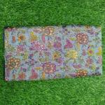 Women Elegant Casual Saree with Artistic Floral Pattern
