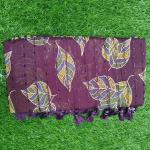 Women Elegant Fashion Saree with Decorative Modern Patterns