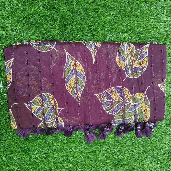 Women Elegant Fashion Saree with Decorative Modern Patterns