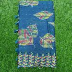 Women Artistic Floral Saree with Premium Cotton Blend