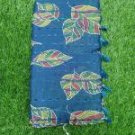 Women Artistic Floral Saree with Premium Cotton Blend