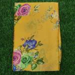 Women Printed Cotton Saree for Casual Appeal with Fresh Floral Beauty