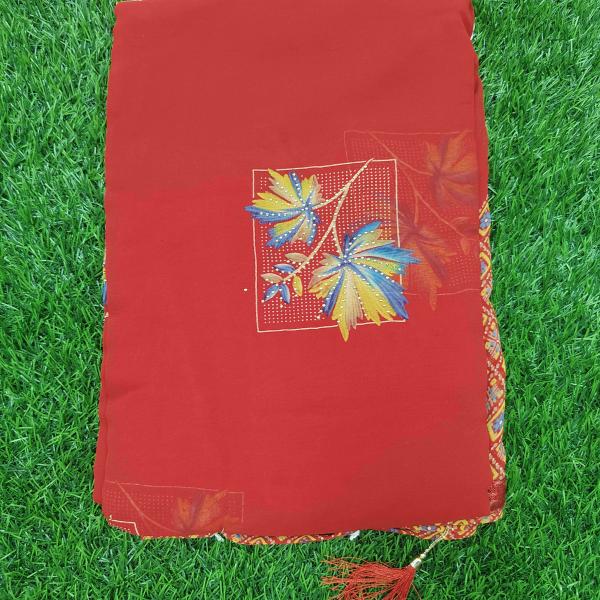 Women Printed Cotton Saree for Smart Office Wear with Unique Motifs
