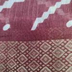 Women Fancy Cotton Saree for Celebration Styling with Elegant Shine