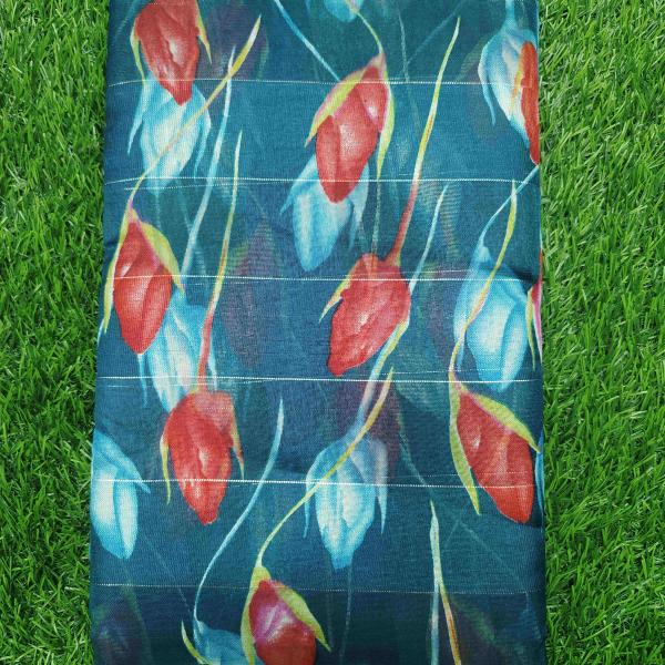 Women Printed Cotton Saree for Casual Trends with Stylish Motifs