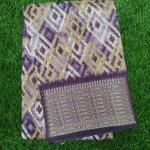 Women Linen Cotton Saree for Comfortable Summer Looks with Clean Finish