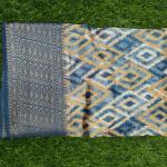 Women Printed Cotton Saree for Creative Fashion with Unique Motifs