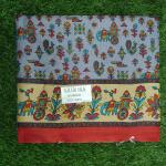 Women Fancy Cotton Saree for Festive Gatherings with Glam Finish