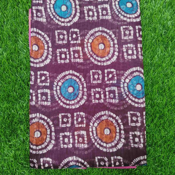 Women Printed Cotton Saree for Elegant Trends with Artistic Finish