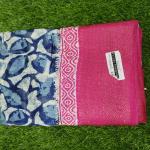 Women Fancy Cotton Saree for Chic Fashion Moments with Glam Touch