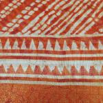 Women Linen Cotton Saree for Office Trends with Natural Texture