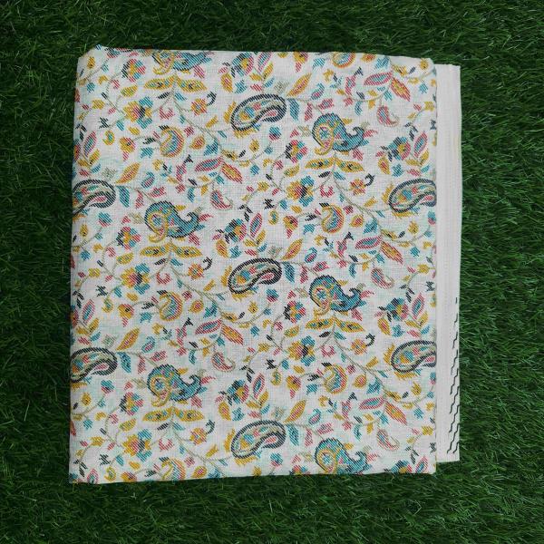 Women Printed Cotton Saree for Casual Elegance with Floral Artwork