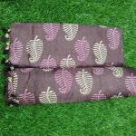 Women Printed Cotton Saree for Daily Looks with Creative Artwork