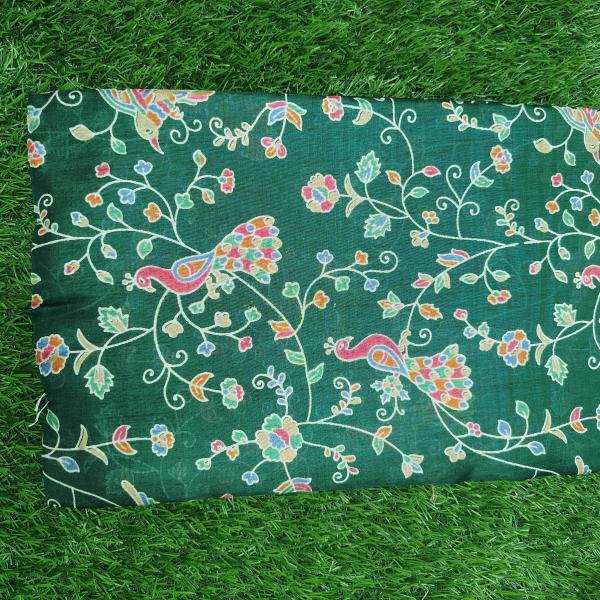 Women Printed Cotton Saree for Artistic Fashion with Modern Prints