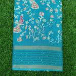 Women Printed Cotton Saree for Casual Fashion with Floral Inspired Design