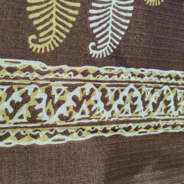Women Printed Cotton Saree for Creative Dressing with Vibrant Artwork
